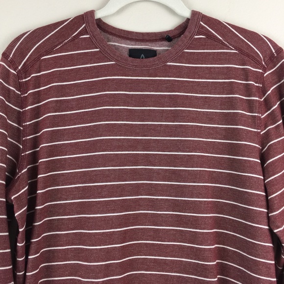 Prana Striped Long Sleeve Shirt SzM - Picture 3 of 5
